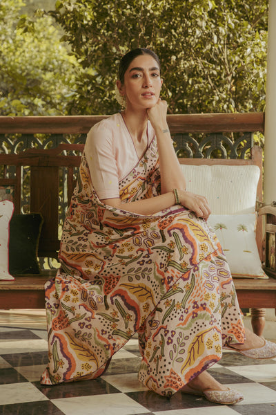 Tanjia Abstract Saree