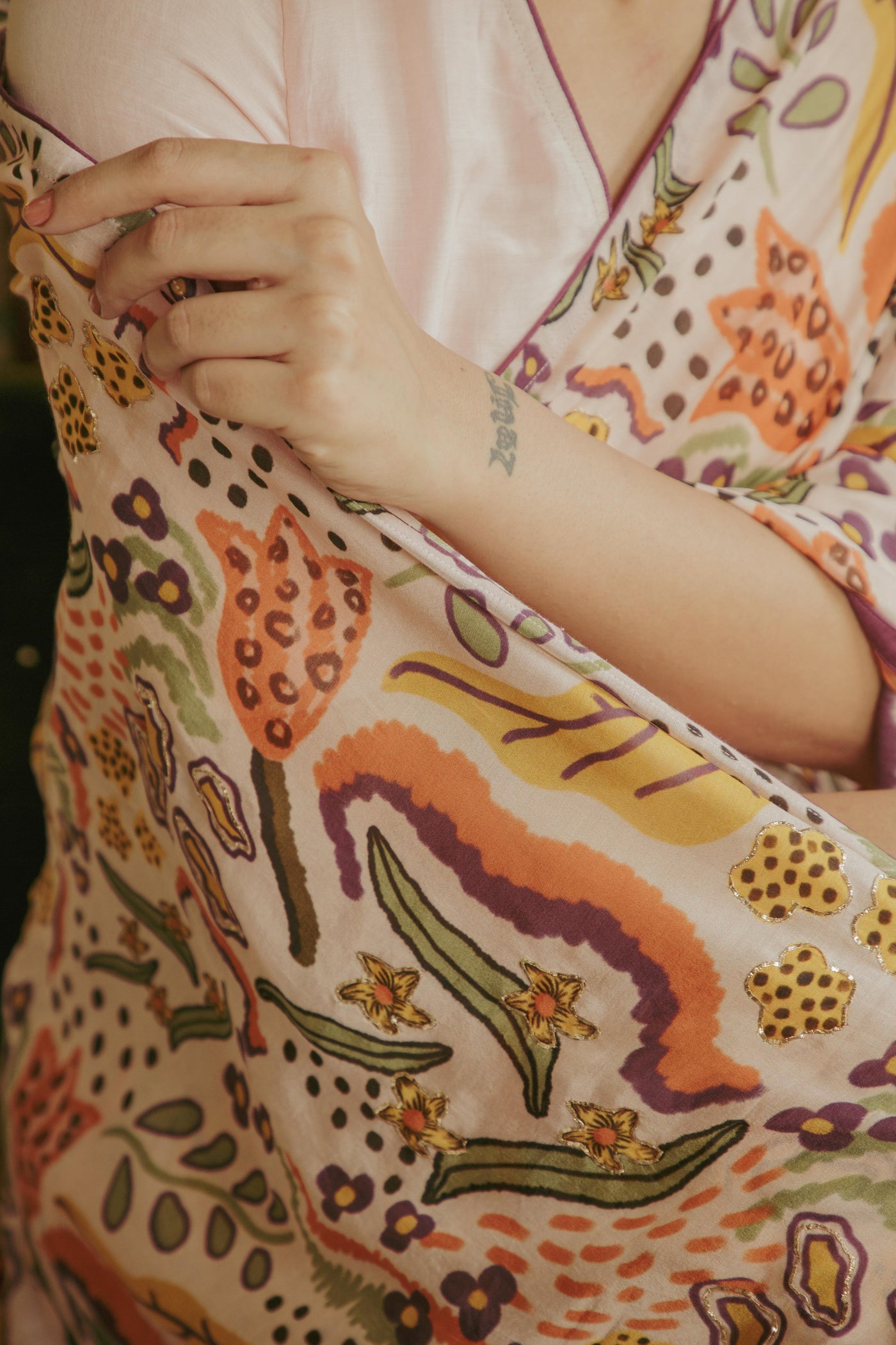 Tanjia Abstract Saree
