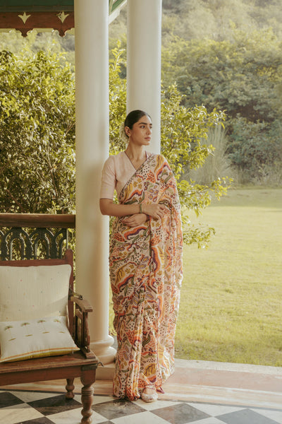 Tanjia Abstract Saree