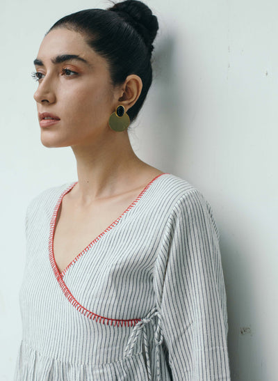 Angrakha Style Shirt for Women
