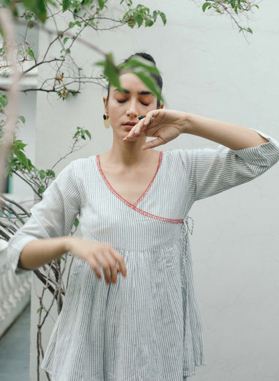 Buy Angrakha Style Shirt