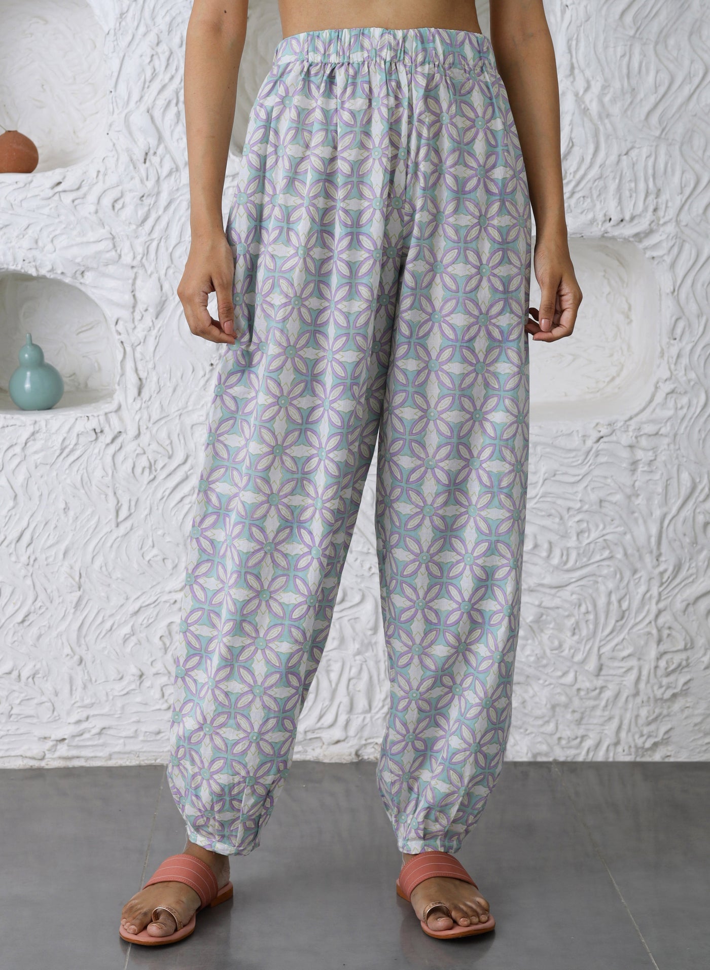 Shop Cotton Printed Pants