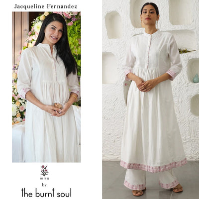 Sukoon Ivory Cotton Pants