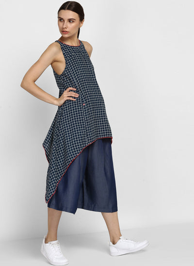 Shop Blue High Low Top