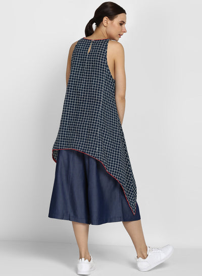 Blue High Low Top Online